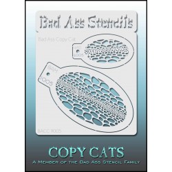 Bad Ass Copy Cat Stencil 9005
